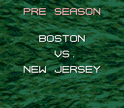 Tecmo Super Hockey screenshot 3 for Sega Genesis